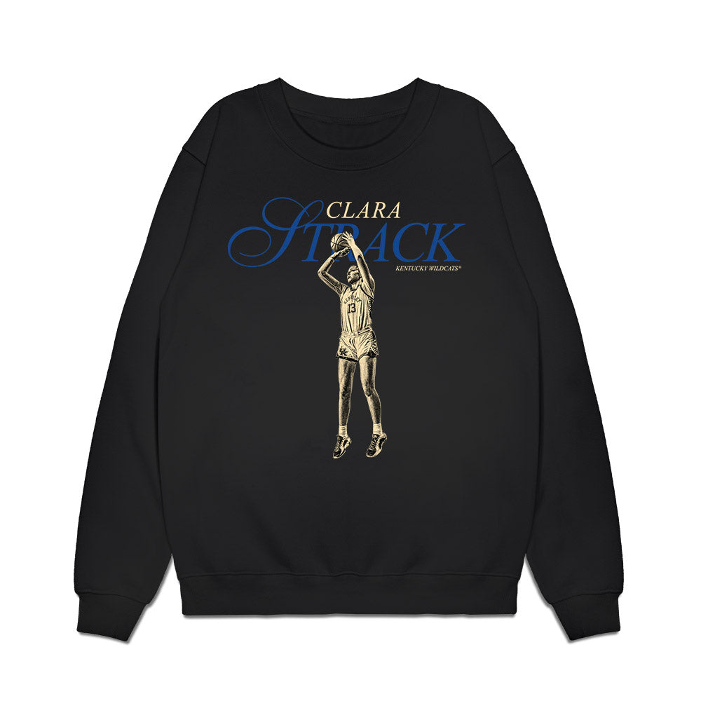 Kentucky - NCAA Women's Basketball : Clara Strack - Legacy Premium Crewneck Sweatshirt-0