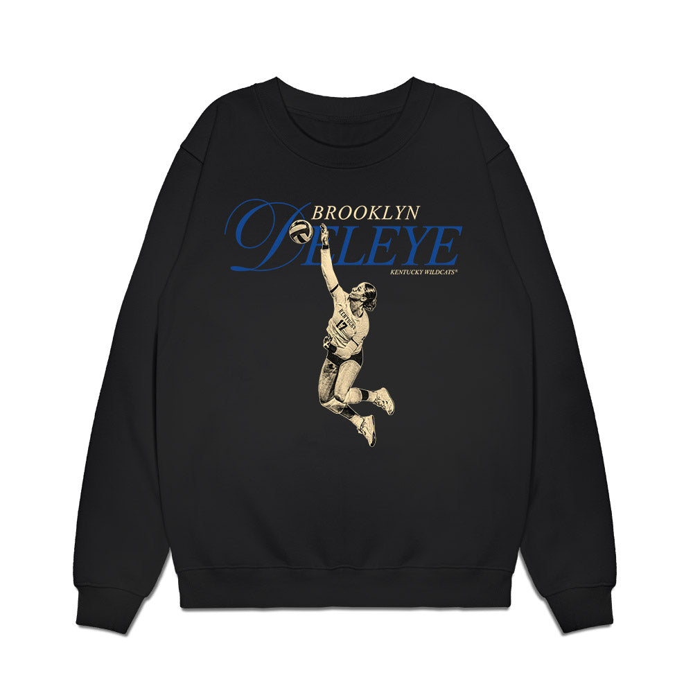Kentucky - NCAA Women's Volleyball : Brooklyn DeLeye - Legacy Premium Crewneck Sweatshirt-0