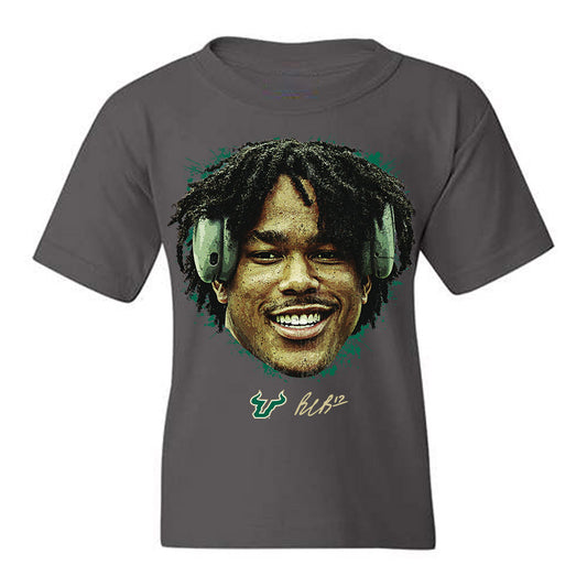 USF - NCAA Football : Byrum Brown - Game Face Youth T-Shirt-0