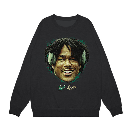 USF - NCAA Football : Byrum Brown - Game Face Premium Crewneck Sweatshirt-0