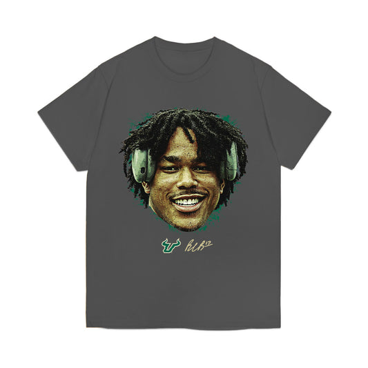 USF - NCAA Football : Byrum Brown - Game Face Comfort Colors T-Shirt-0