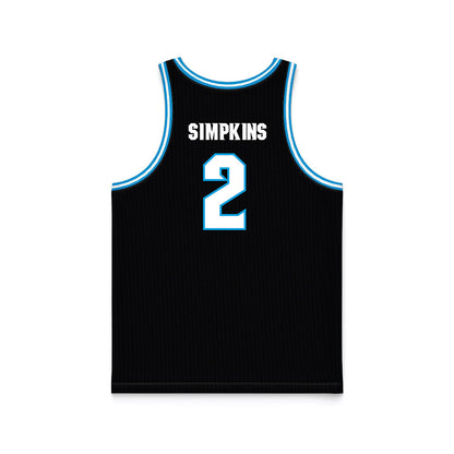 Seton Hall - NCAA Men's Basketball : Tajuan Simpkins - Basketball Jersey-1