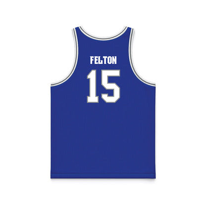 Seton Hall - NCAA Men's Basketball : Jahseem Felton - Basketball Jersey-1