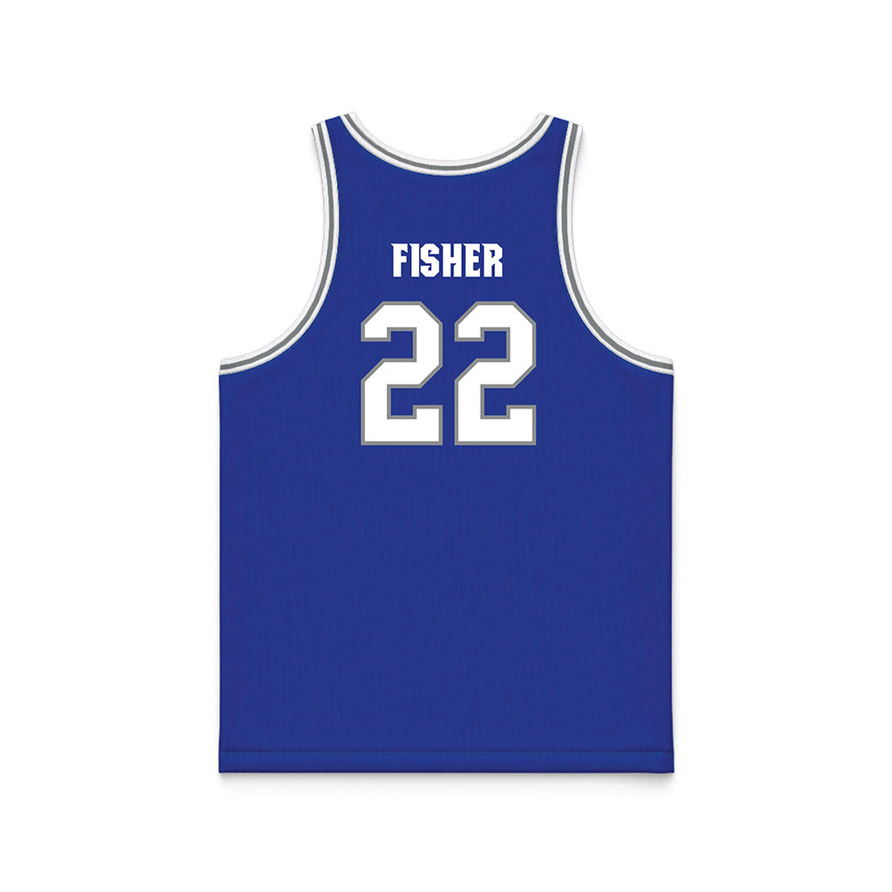 Seton Hall - NCAA Men's Basketball : Elijah Fisher - Basketball Jersey-1