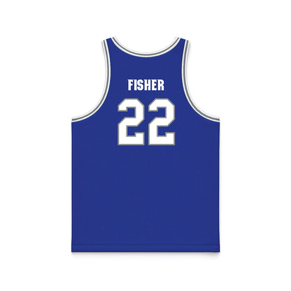 Seton Hall - NCAA Men's Basketball : Elijah Fisher - Basketball Jersey-1