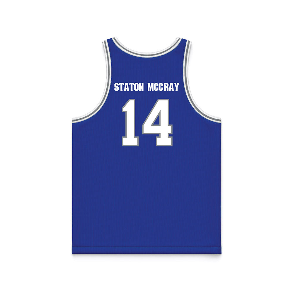 Seton Hall - NCAA Men's Basketball : AJ Staton-McCray - Basketball Jersey-1