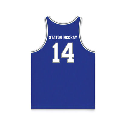 Seton Hall - NCAA Men's Basketball : AJ Staton-McCray - Basketball Jersey-1