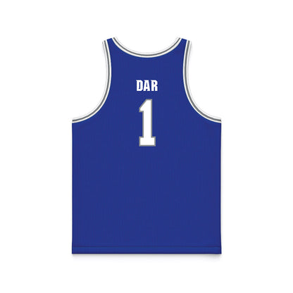 Seton Hall - NCAA Men's Basketball : Jacob Dar - Basketball Jersey-1