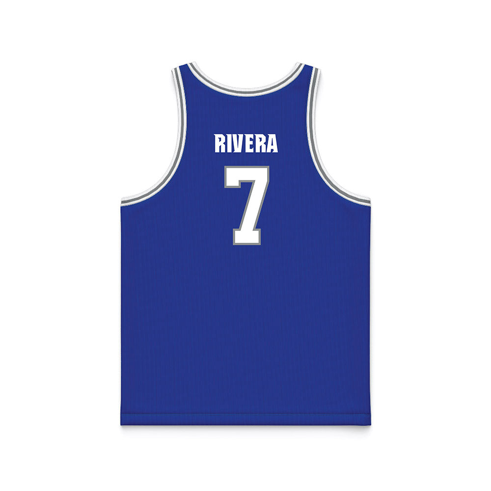 Seton Hall - NCAA Men's Basketball : Joshua Rivera - Basketball Jersey-1