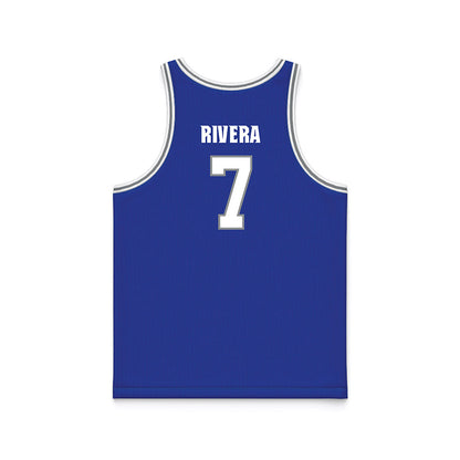 Seton Hall - NCAA Men's Basketball : Joshua Rivera - Basketball Jersey-1