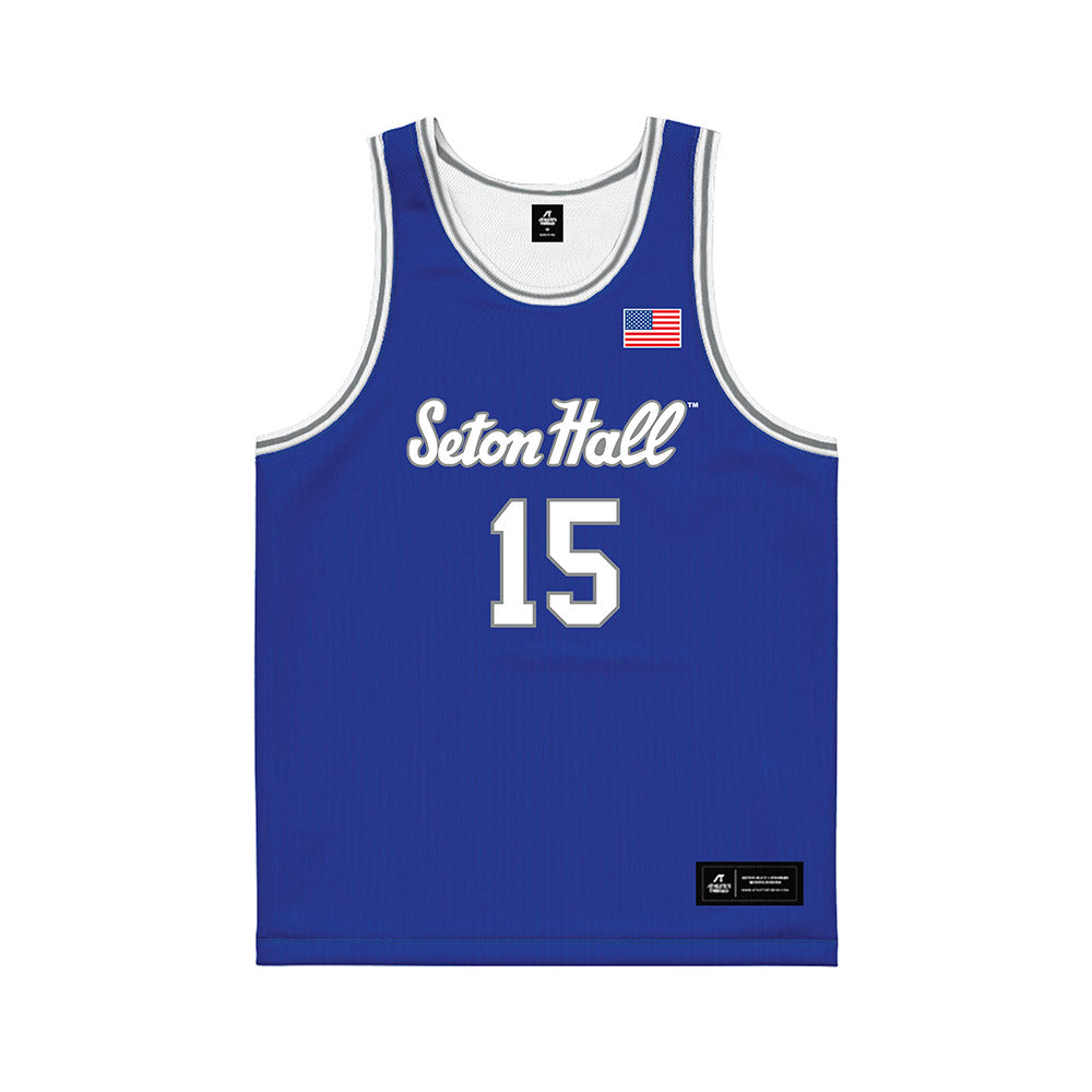 Seton Hall - NCAA Men's Basketball : Jahseem Felton - Basketball Jersey-0