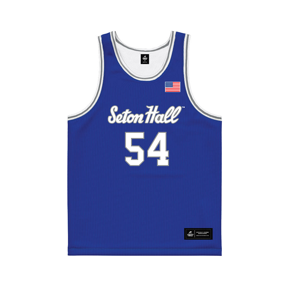 Seton Hall - NCAA Men's Basketball : Godswill Erheriene - Basketball Jersey-0