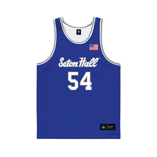 Seton Hall - NCAA Men's Basketball : Godswill Erheriene - Basketball Jersey-0