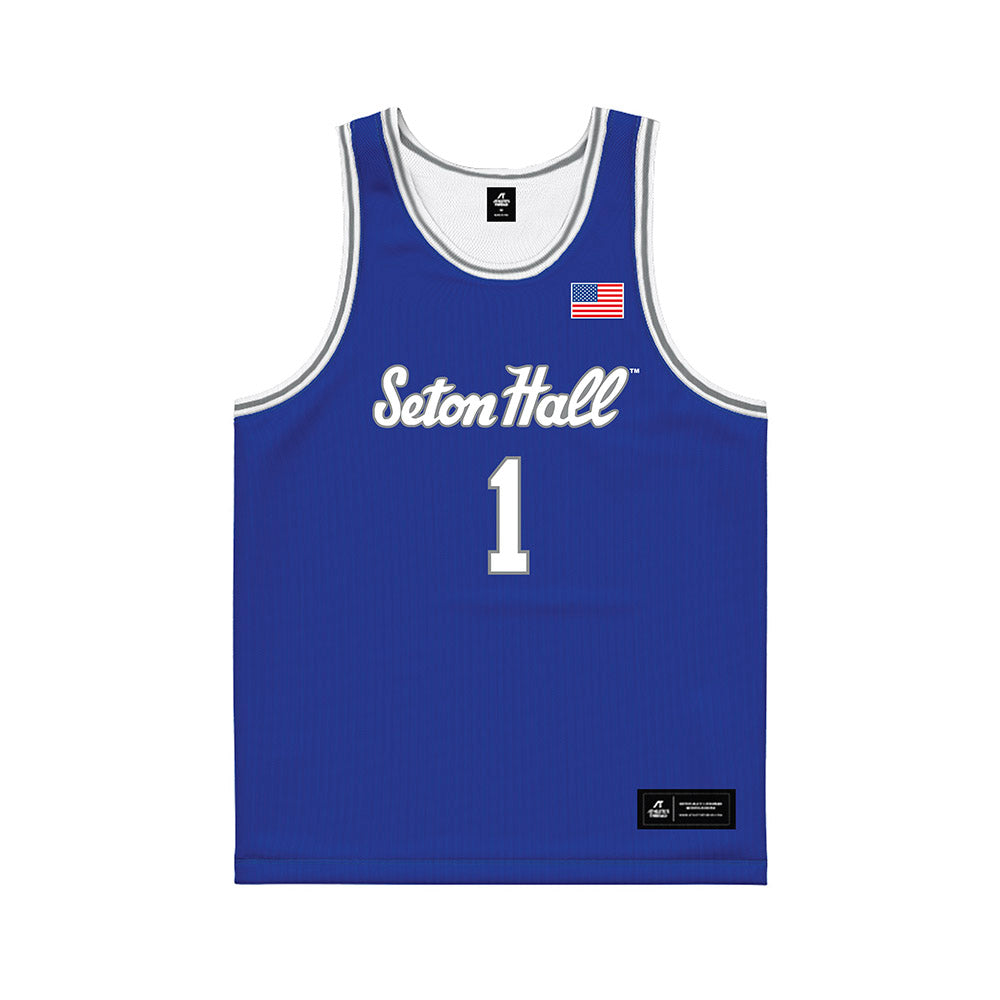 Seton Hall - NCAA Men's Basketball : Jacob Dar - Basketball Jersey-0