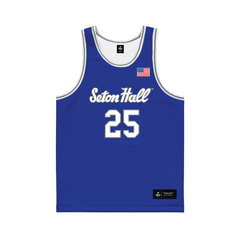 Seton Hall - NCAA Men's Basketball : Na'Jai Hines - Basketball Jersey-0
