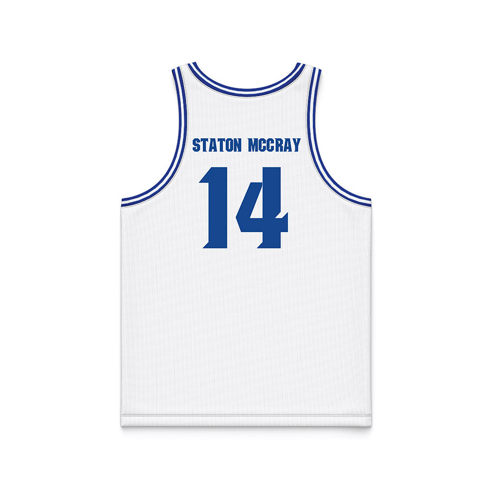 Seton Hall - NCAA Men's Basketball : AJ Staton-McCray - Basketball Jersey-1