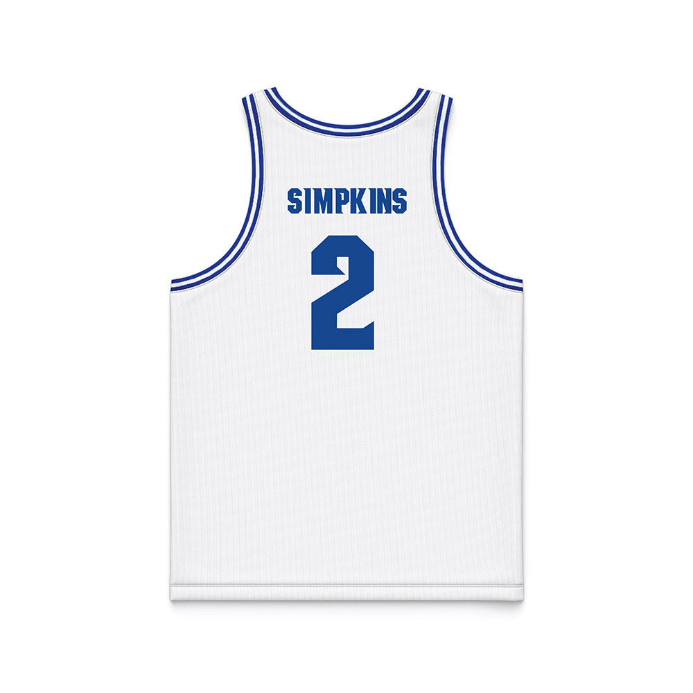Seton Hall - NCAA Men's Basketball : Tajuan Simpkins - Basketball Jersey-1