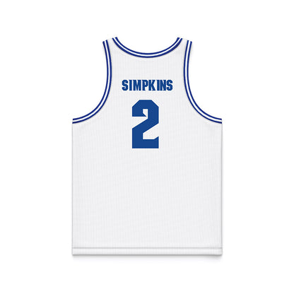 Seton Hall - NCAA Men's Basketball : Tajuan Simpkins - Basketball Jersey-1