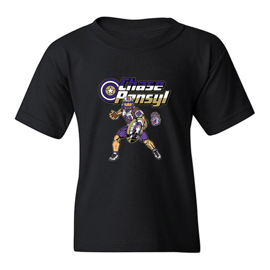JMU - NCAA Football : Chase Pensyl - Captain Chase Youth T-Shirt-0