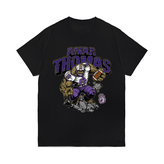 JMU - NCAA Football : Amar Thomas - Incredible Amar Comfort Colors T-Shirt-0