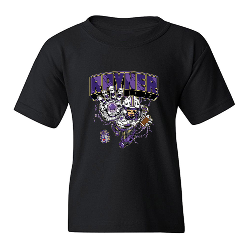JMU - NCAA Football : JD Rayner - Iron Rayner Youth T-Shirt-0