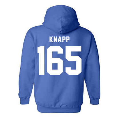 Buffalo - NCAA Wrestling : Rafael Knapp - Buffalo vs Everybody Hooded Sweatshirt-1