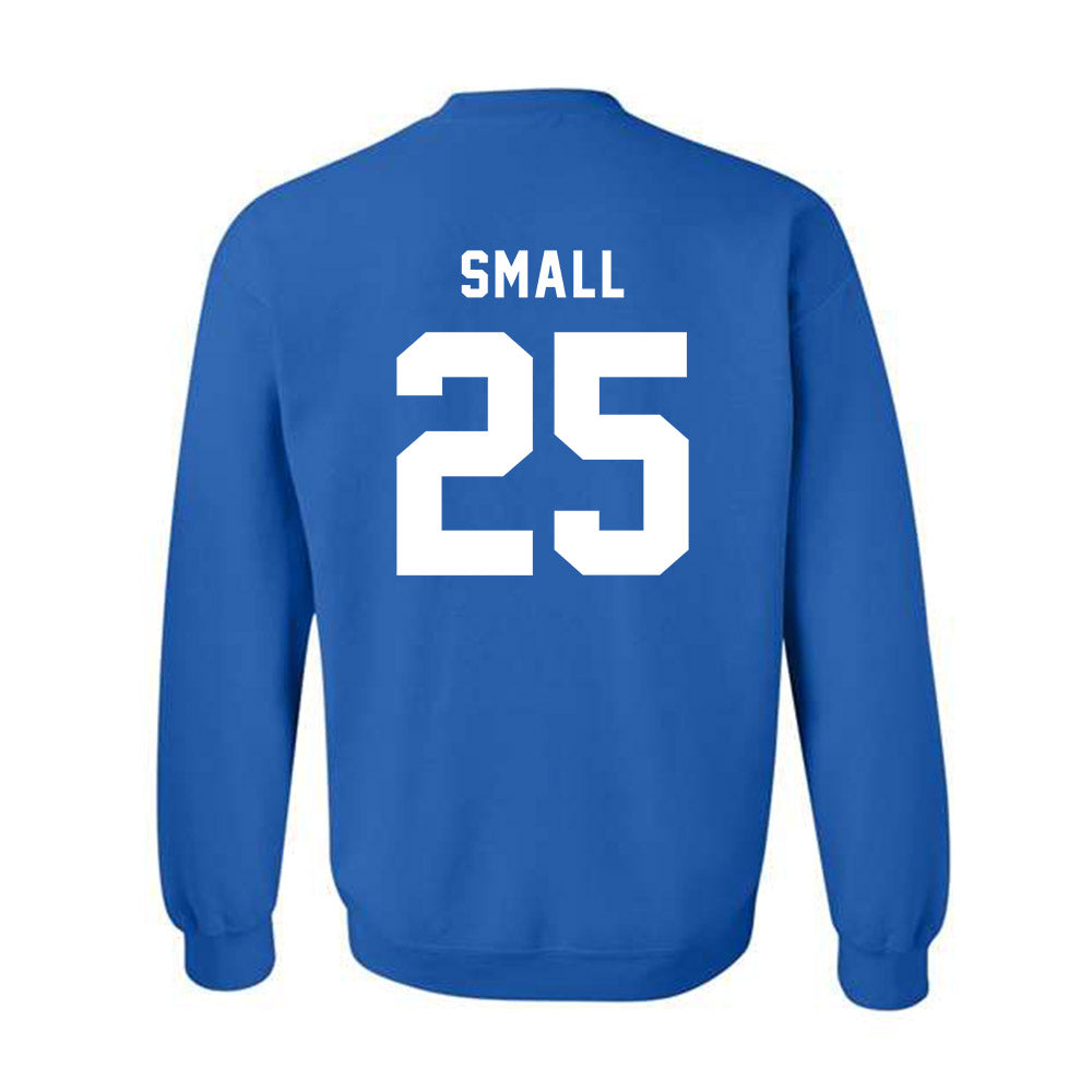 Buffalo - NCAA Football : Jackson Small - Buffalo vs Everybody Crewneck Sweatshirt-1