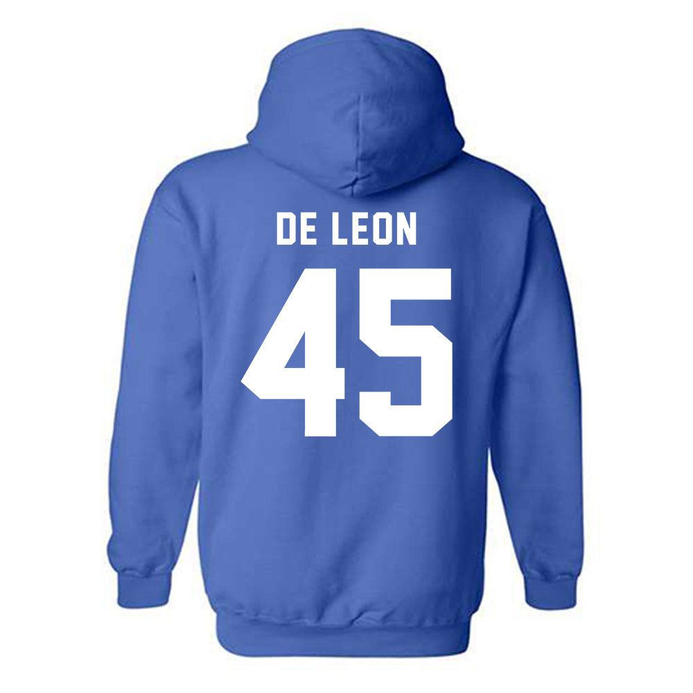 Buffalo - NCAA Football : Giovanni De Leon - Buffalo vs Everybody Hooded Sweatshirt-1