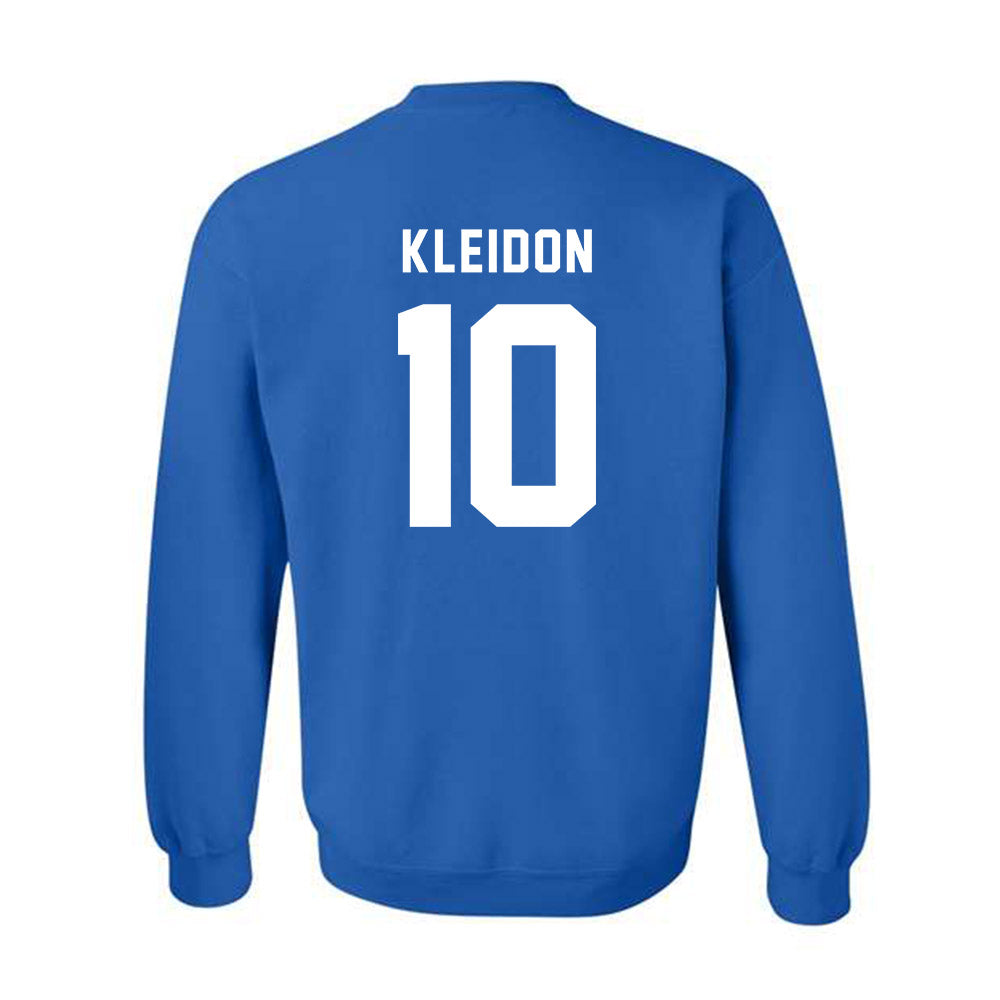 Buffalo - NCAA Women's Volleyball : Keira Kleidon - Buffalo vs Everybody Crewneck Sweatshirt-1