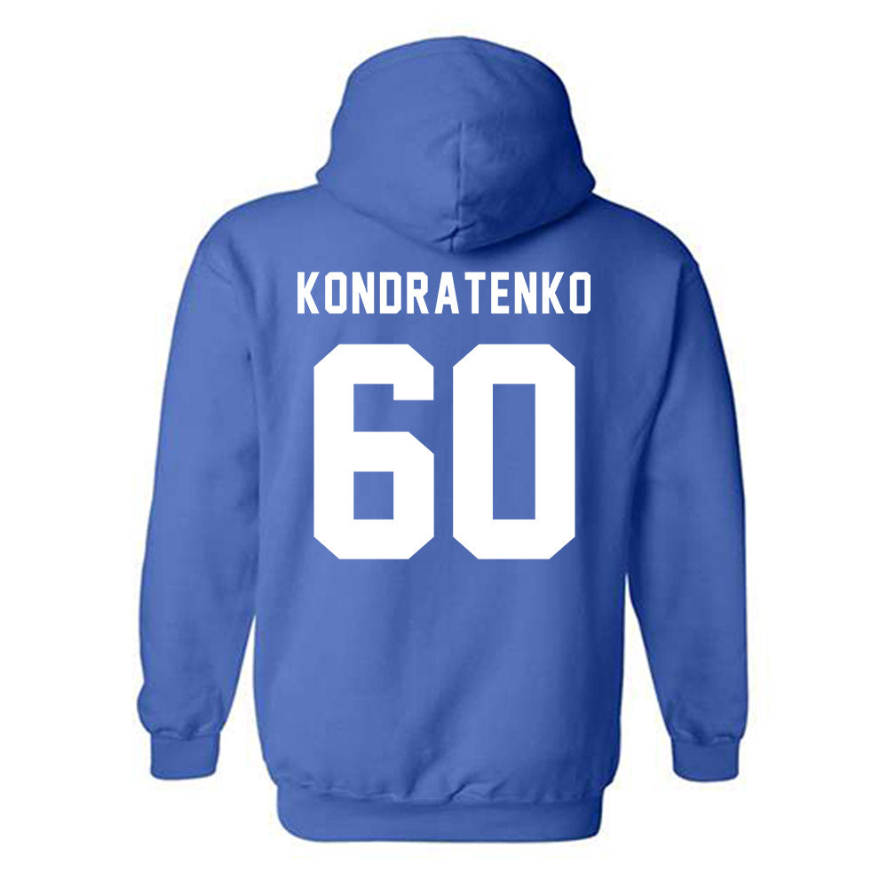 Buffalo - NCAA Football : Valerii Kondratenko - Buffalo vs Everybody Hooded Sweatshirt-1