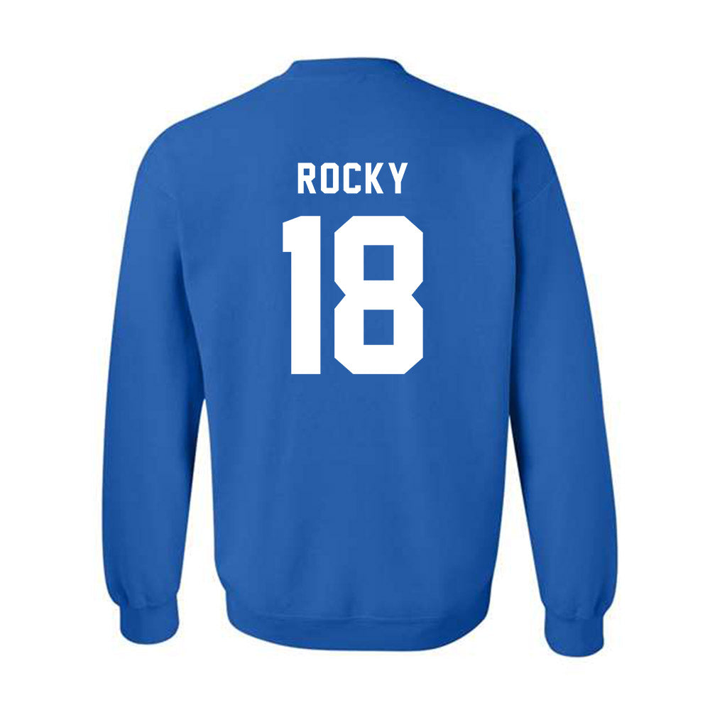 Buffalo - NCAA Women's Soccer : Julia Rocky - Buffalo vs Everybody Crewneck Sweatshirt-1