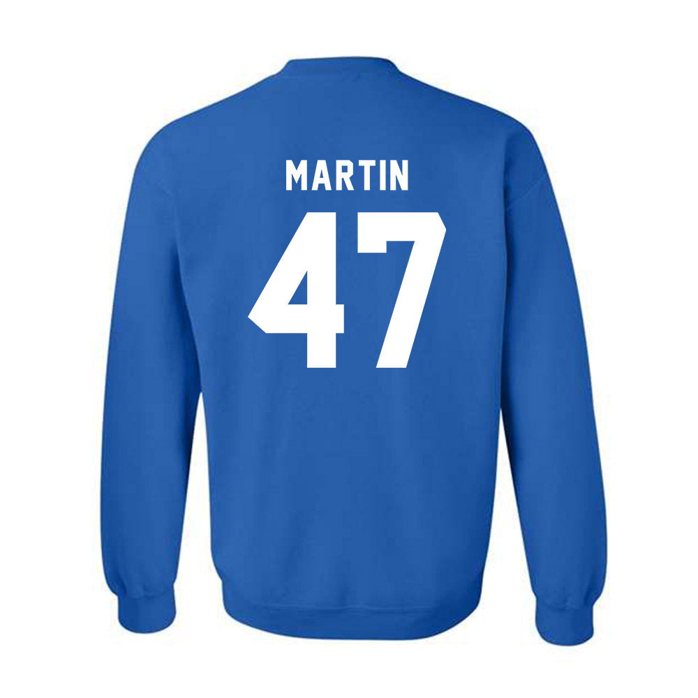 Buffalo - NCAA Football : Christopher Martin - Buffalo vs Everybody Crewneck Sweatshirt-1