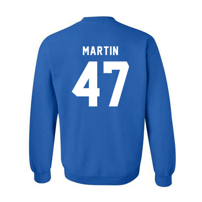 Buffalo - NCAA Football : Christopher Martin - Buffalo vs Everybody Crewneck Sweatshirt-1