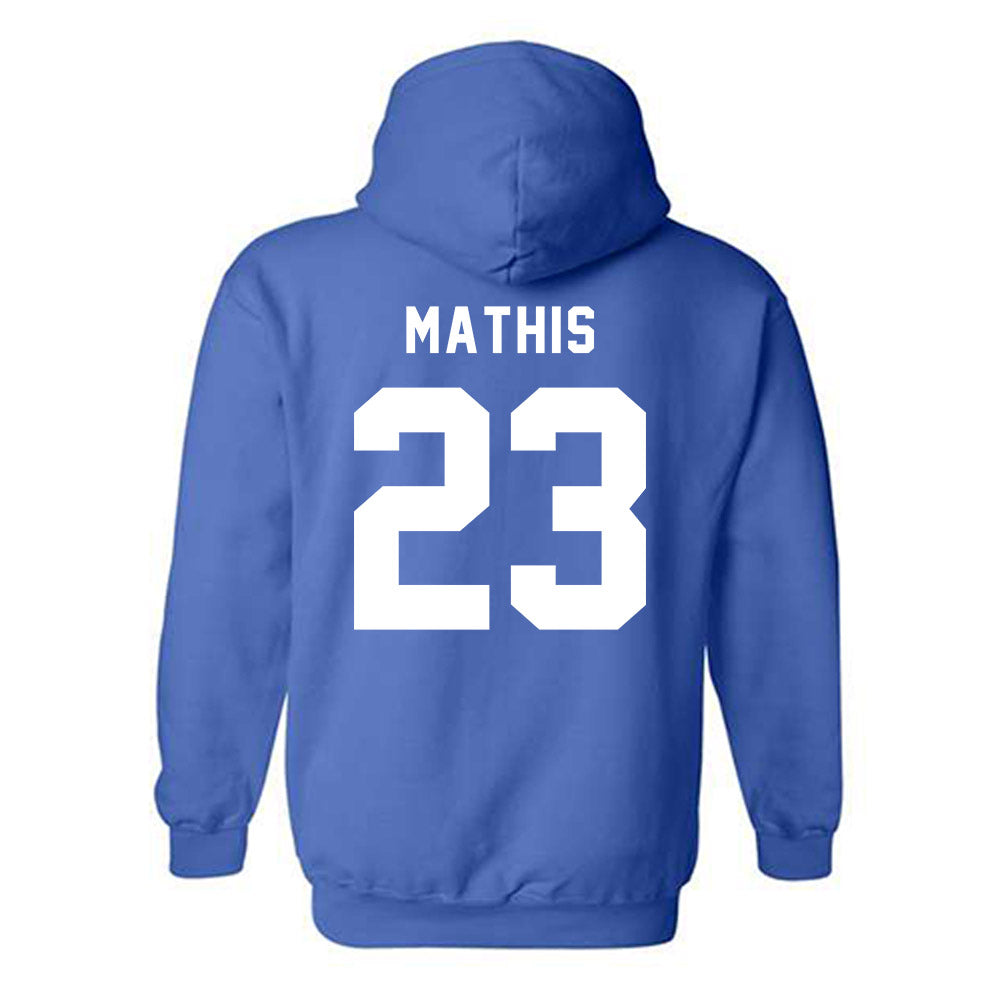 Buffalo - NCAA Football : Devare Mathis - Buffalo vs Everybody Hooded Sweatshirt-1