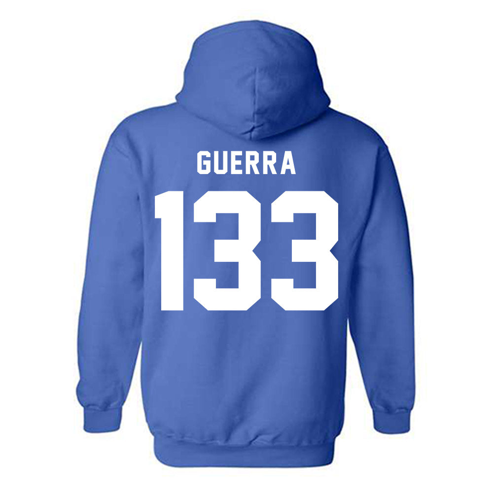 Buffalo - NCAA Wrestling : Troy Guerra - Buffalo vs Everybody Hooded Sweatshirt-1