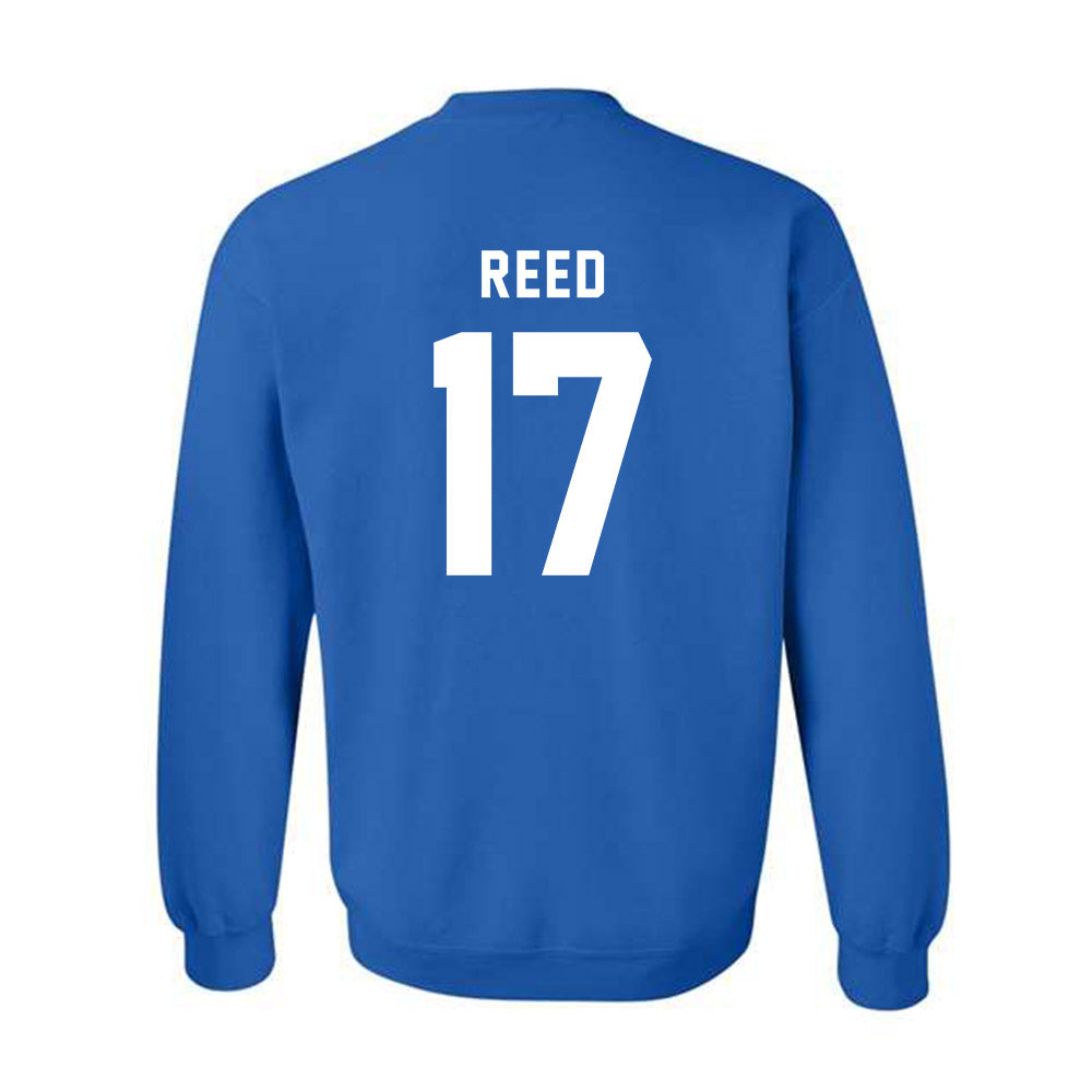 Buffalo - NCAA Football : Nicholas Reed - Buffalo vs Everybody Crewneck Sweatshirt-1