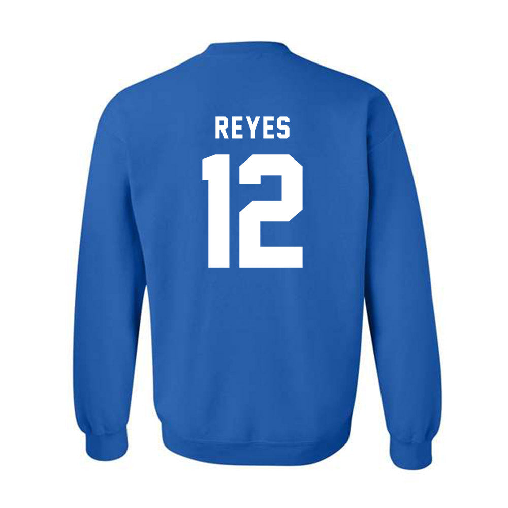 Buffalo - NCAA Women's Soccer : Ashley Reyes - Buffalo vs Everybody Crewneck Sweatshirt-1