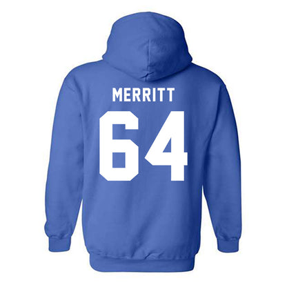 Buffalo - NCAA Football : Jake Merritt - Buffalo vs Everybody Hooded Sweatshirt-1