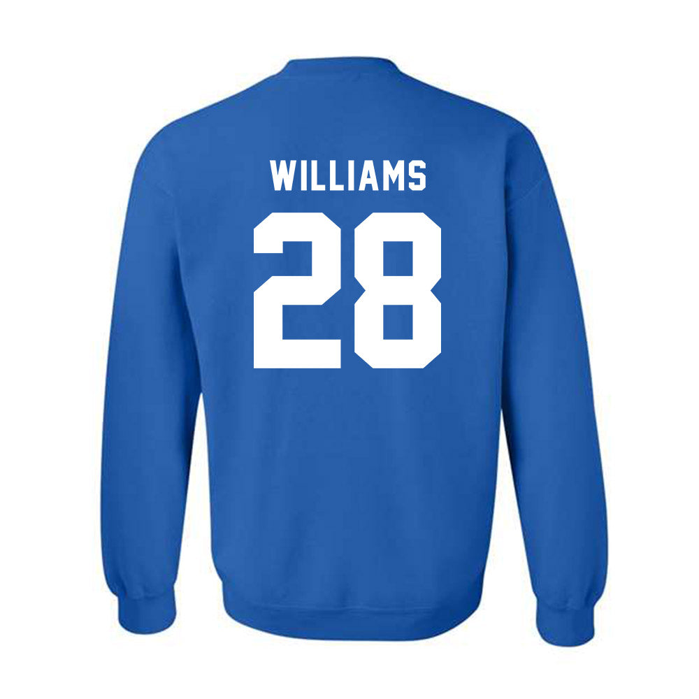 Buffalo - NCAA Football : Shey Williams - Buffalo vs Everybody Crewneck Sweatshirt-1