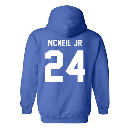 Buffalo - NCAA Football : James McNeil jr - Buffalo vs Everybody Hooded Sweatshirt-1