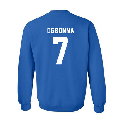 Buffalo - NCAA Football : Cj Ogbonna - Buffalo vs Everybody Crewneck Sweatshirt-1