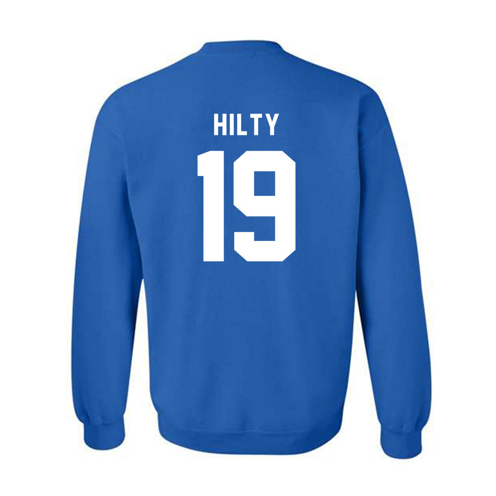 Buffalo - NCAA Football : Mathew Hilty - Buffalo vs Everybody Crewneck Sweatshirt-1