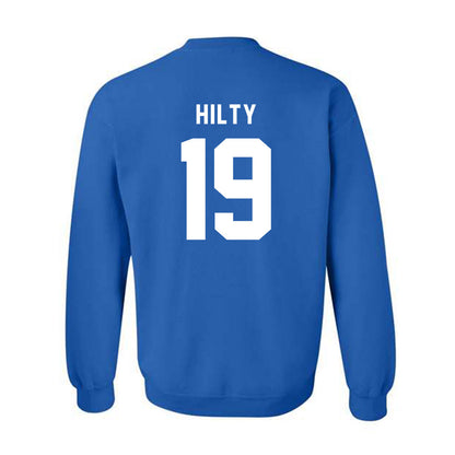 Buffalo - NCAA Football : Mathew Hilty - Buffalo vs Everybody Crewneck Sweatshirt-1