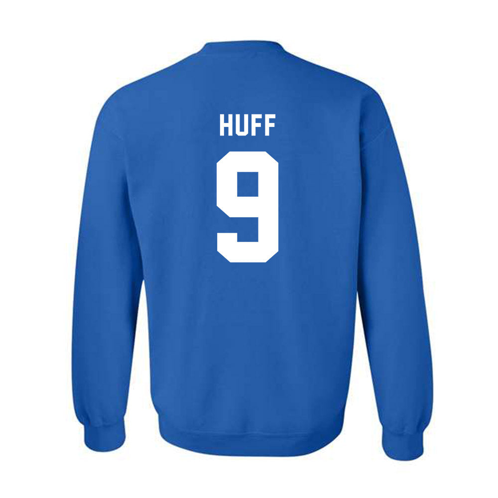 Buffalo - NCAA Softball : Maris Huff - Buffalo vs Everybody Crewneck Sweatshirt-1