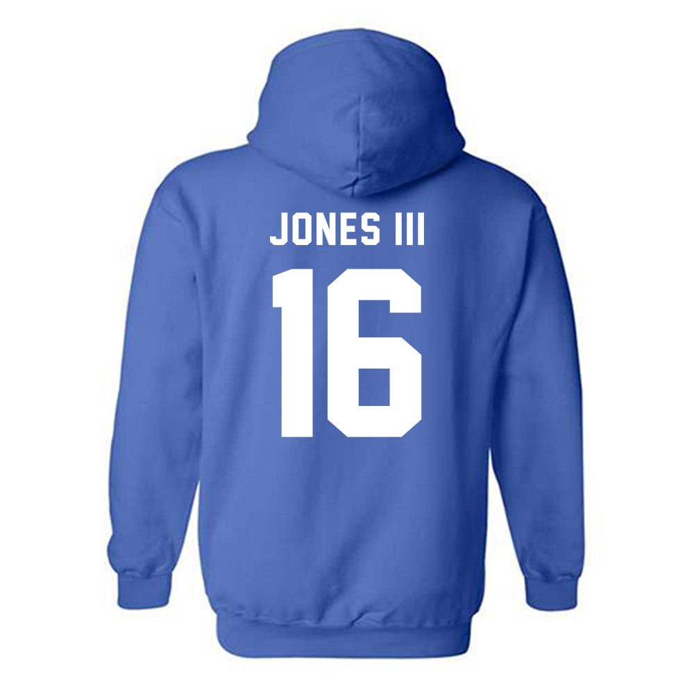 Buffalo - NCAA Football : Alvin Jones III - Buffalo vs Everybody Hooded Sweatshirt-1