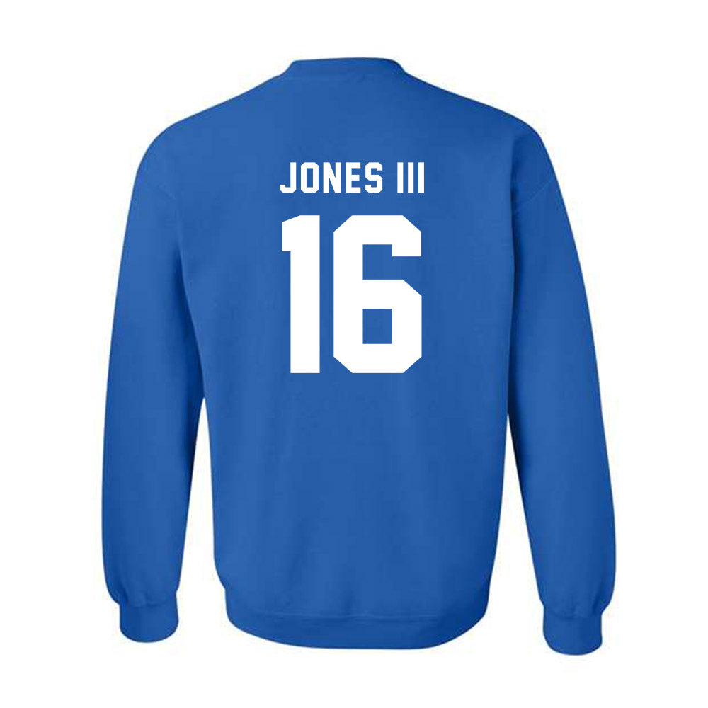 Buffalo - NCAA Football : Alvin Jones III - Buffalo vs Everybody Crewneck Sweatshirt-1