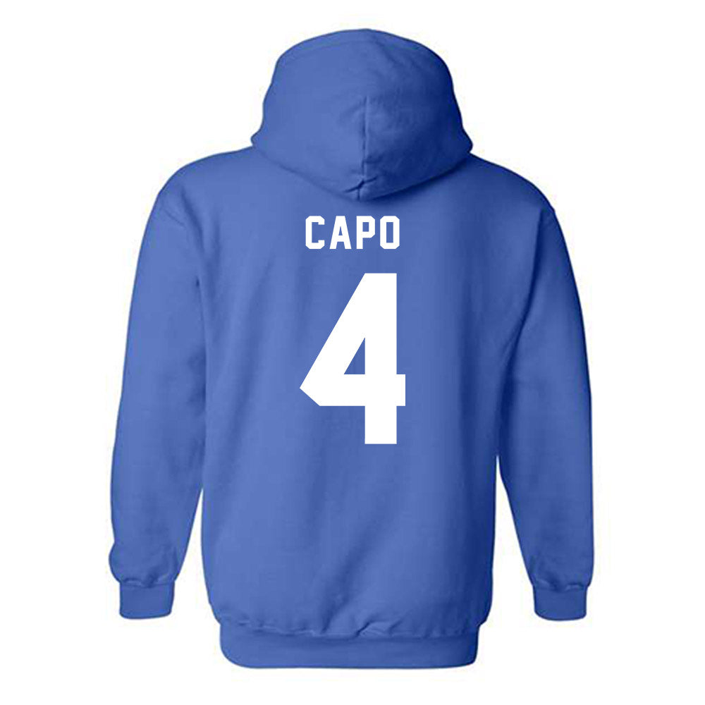 Buffalo - NCAA Football : Jonathan Capo - Buffalo vs Everybody Hooded Sweatshirt-1