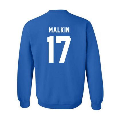 Buffalo - NCAA Men's Tennis : Michail Malkin - Buffalo vs Everybody Crewneck Sweatshirt-1