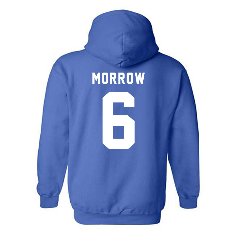 Buffalo - NCAA Football : Chance Morrow - Buffalo vs Everybody Hooded Sweatshirt-1
