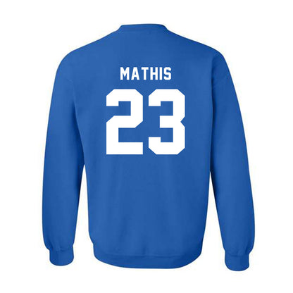 Buffalo - NCAA Football : Devare Mathis - Buffalo vs Everybody Crewneck Sweatshirt-1